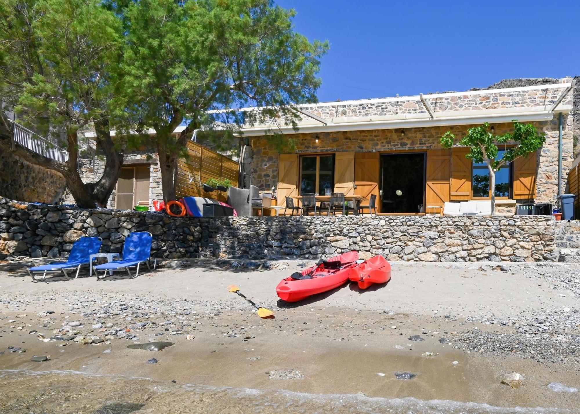Palio Damnoni Seafront House Villa Exterior photo